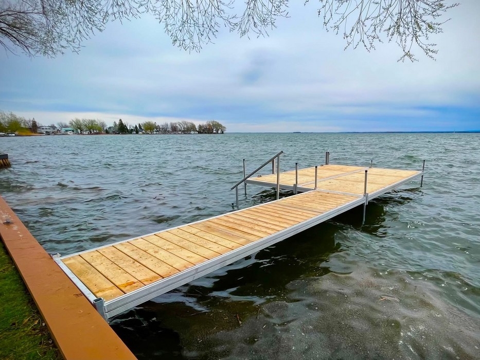 QUAI - 4' X 10' - CÈDRE JAUNE - NATUR - QB2