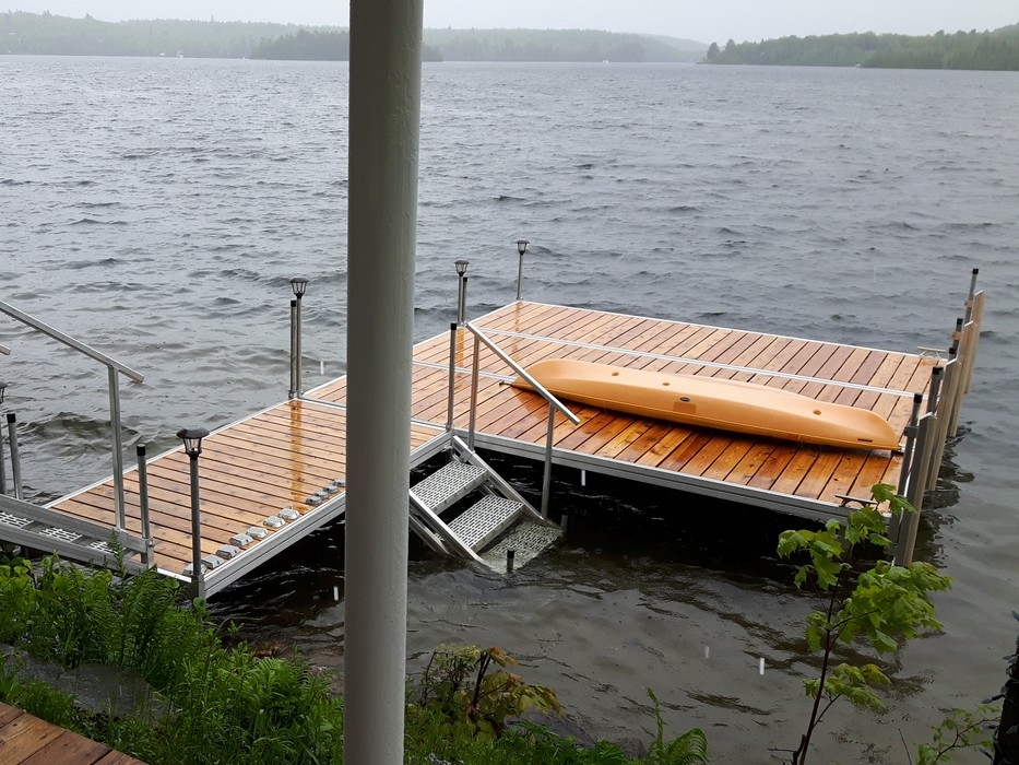 QUAI - 4' X 10' - CÈDRE JAUNE - PREMIUM - QB2